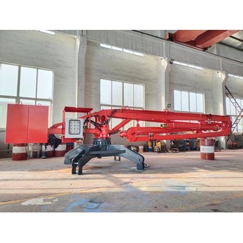 混凝土輸送建設布料桿_HGY-17m移動式液壓布料機