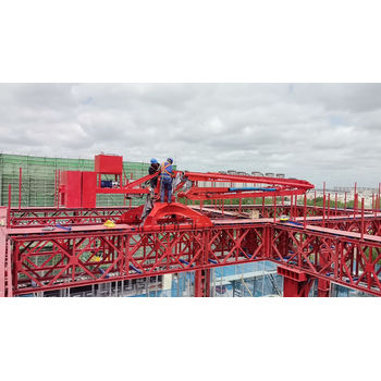 HGY24米液壓布料機(jī)_電動(dòng)內(nèi)爬式上料機(jī)