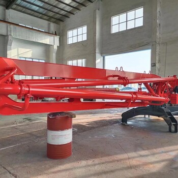 四節(jié)臂液壓混凝土布料機(jī)_HGY-21米移動式液壓布料桿