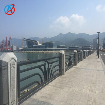 肇慶市政道路人行道護(hù)欄機(jī)非隔離欄河道護(hù)欄支持加工定制款式