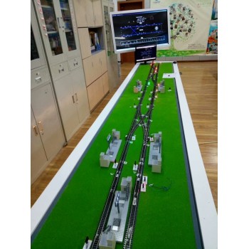 轨道列车沙盘模型
