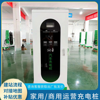 广东充电桩厂家合作模式利润30kw智能刷卡扫码汽车充电桩