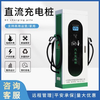 山东造型美观120kw9孔直流充电桩新能源汽车双枪运营版充电站