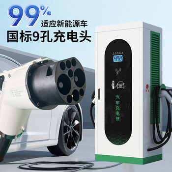 大型停車場120KW商用直流380V三相電充電樁項目配套快充樁