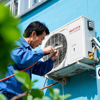 福州日立空调加氟维修-空调清洗除菌电话