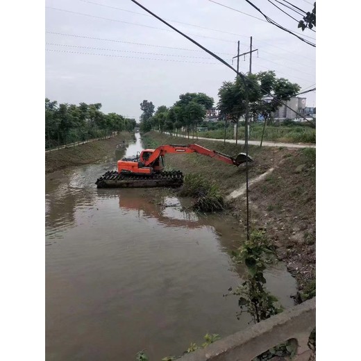 乌兰察布清理河道挖机船按月多少钱