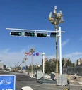 各種交通道路桿件信號(hào)燈桿標(biāo)志牌桿球機(jī)桿等
