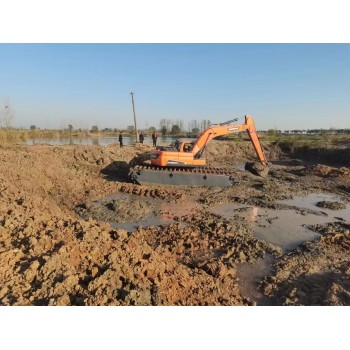 钦州水上挖机清淤公司丽水市
