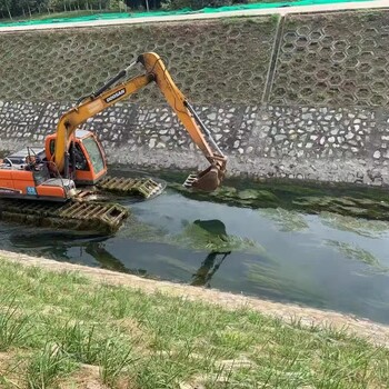 松原水陸兩用挖掘機租賃寧波市