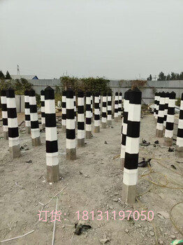 沈陽鐵路AB樁六棱道口護(hù)樁安全保護(hù)區(qū)AB型標(biāo)樁混凝土AB標(biāo)