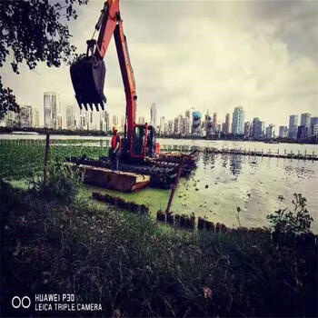 西雙版納水陸挖機(jī)清淤公司單位