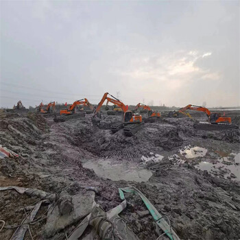 晉中水陸挖機清淤公司怎么租