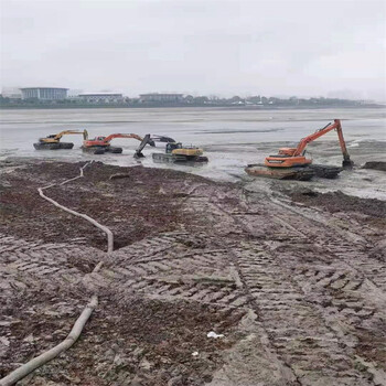 泰安水上挖机清淤公司一站式服务