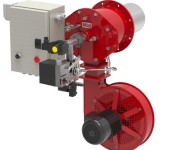 干燥行业加热燃烧器高比例调节一体式燃气燃烧器利雅路BPR200