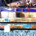 佛山海鮮魚池定做，海鮮市場海鮮玻璃魚池定做佛山定做飯店海鮮池