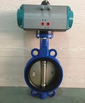 蘭控氣動襯氟軟密封蝶閥