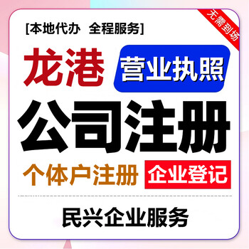 舥艚蘆浦龍港營業(yè)執(zhí)照注冊公司個(gè)體戶企業(yè)登記