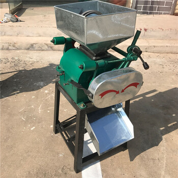 酒坊用高梁花生破碎機(jī)豆扁成型機(jī)小型花生破碎機(jī)