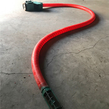 耐磨抽沙機多功能小型移動吸糧機鈣粉小型下料機