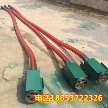 河南4寸抽沙機軟管移動式吸糧機小麥軟管式吸糧機