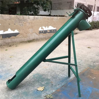 呼和浩特螺旋給料機生物質(zhì)顆粒筒式喂料機玉米上料機