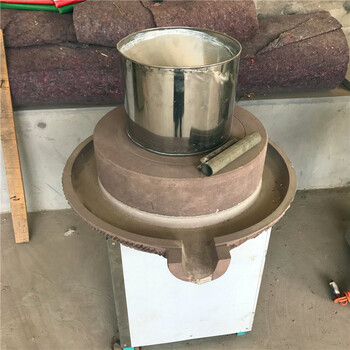 北京腸粉米漿電動石磨玉米石磨磨面機豆腐石磨機