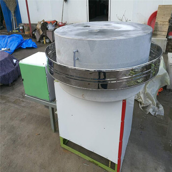 北京腸粉米漿電動石磨玉米石磨磨面機豆腐石磨機