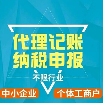 代理記賬報稅服務