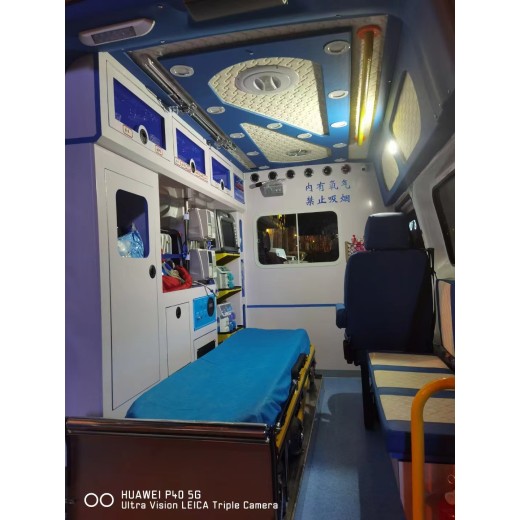 重庆永川120救护车转运出租服务病患出院接送服务