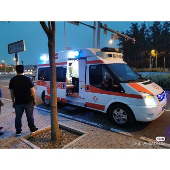 南京仙林救护车转运服务病患出院接送服务