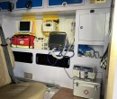 郑州救护车转院长途转院,进口设备图片