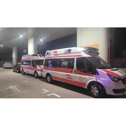 广州救护车出租长途转院,进口设备