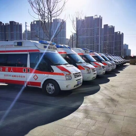 廣州救護車長途轉院跨省護送病人,設備