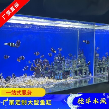 廣東大型魚缸工廠定制超白魚缸定做過濾系統(tǒng)規(guī)格