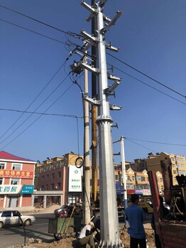 電力鋼桿廠家鋼制電桿電力鋼管桿電力鋼樁