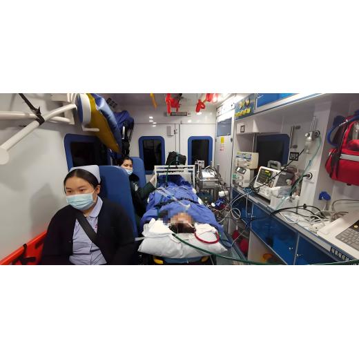 武汉长途救护车出租-120救护车预约-五洲救护服务中心