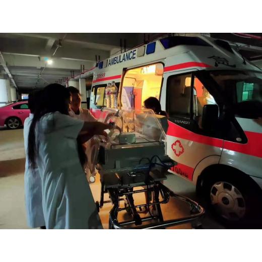 铜川救护车出租公司,卧式转院接送-急救设备