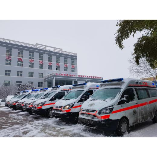 中山救护车跨省120监护转运车型种类丰富