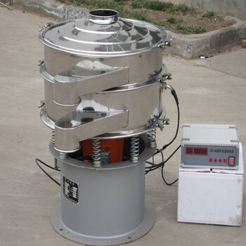 鼎熠大產量靈芝粉超聲波振動篩分機