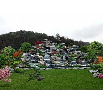 漢濱區(qū)假山廠家水泥塑型假山室內(nèi)外假山批發(fā)設計