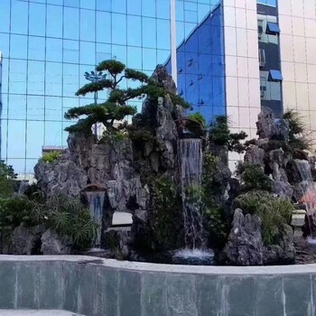 安寧區(qū)晶宸假山廠家塑石假山出售假山制作園林假山噴泉噴泉設(shè)計(jì)與施工