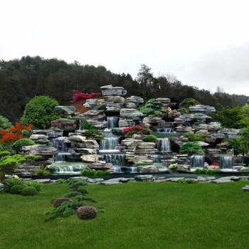 山西文水假山廠家塑石假山
