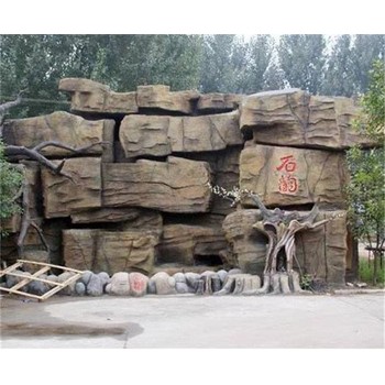 甘肅假山廠家小型千層石假山大型園林假山石材園林假山噴泉