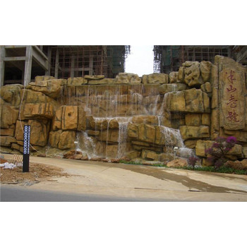 阿合奇假山廠家千層石假山價(jià)格水泥假山制作晶宸園林