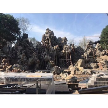 濰坊假山廠家假山工程千層石料銷售按需定制