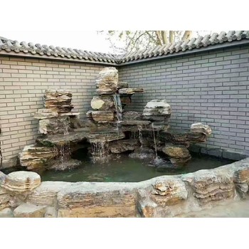 集寧區(qū)晶宸假山廠家自產(chǎn)石頭假山水泥假山施工園林景觀工程噴泉設(shè)計(jì)與施工