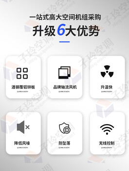 大風(fēng)量高大空間采暖機(jī)組/高大空間供暖單元/垂直通風(fēng)空調(diào)機(jī)組