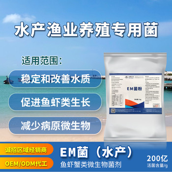 EM菌水产养殖饲料添加剂复合EM菌EM菌扩陪益昊EM菌代工厂家