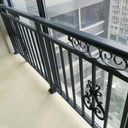 熱鋅鋼陽(yáng)臺(tái)護(hù)欄別墅圍欄庭院露天臺(tái)防護(hù)圍欄飄窗安全鋅鋼護(hù)欄桿