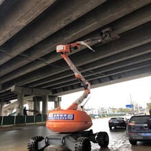 黄冈市黄州区提供浙江鼎力18米自行走曲臂式工程高空车出租